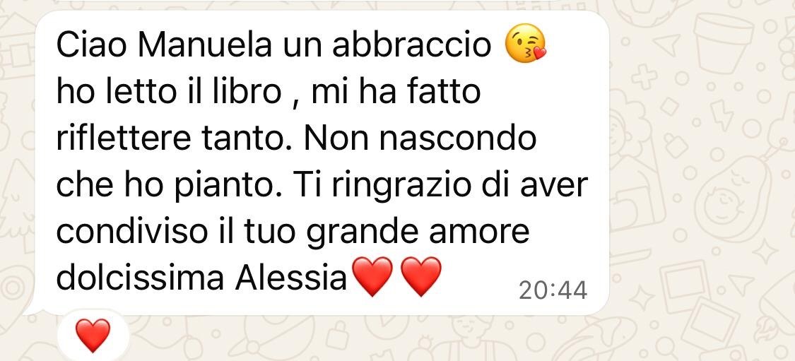Testimonianza di una lettrice del libro